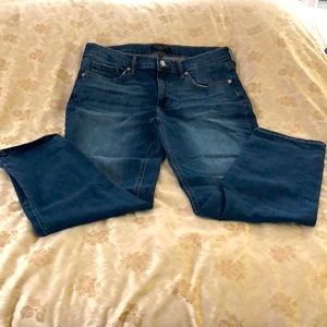 Like New - Banana Republic Girlfriend Jeans - Size 29/8, dark wash